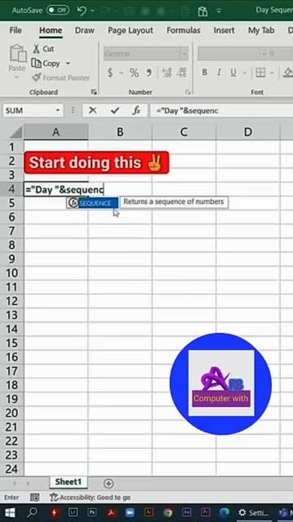 Excel Formula Hacks _ Microsoft excel for beginners